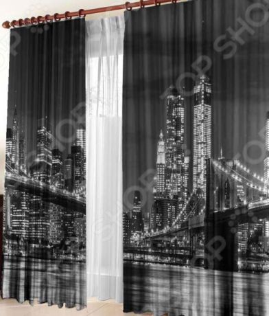 Фотошторы ТамиТекс «Бруклинский мост»