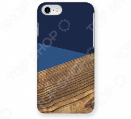 Чехол для iPhone 5 Mitya Veselkov «Синий древесный»