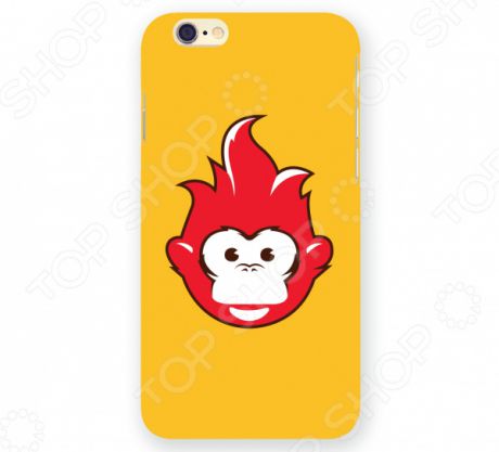 Чехол для iPhone 6 Mitya Veselkov «Огненная обезьяна»