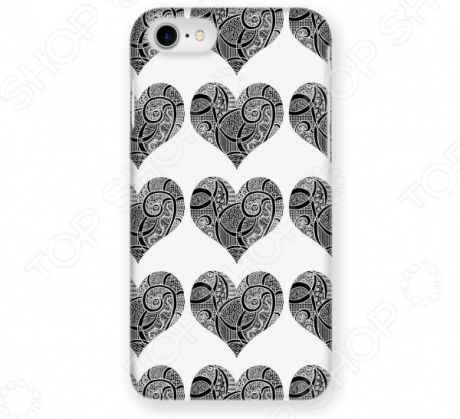 Чехол для iPhone 6 Mitya Veselkov «Зентангл-сердца»