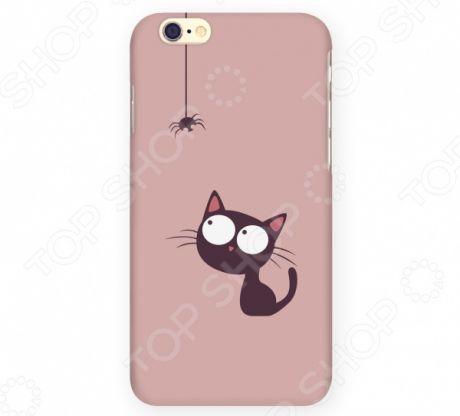 Чехол для iPhone 6 Mitya Veselkov «Кошка и Паучок»