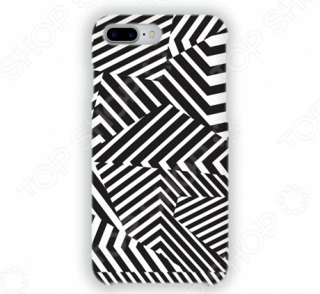 Чехол для iPhone 7 Plus Mitya Veselkov «Черно-белая геометрия»