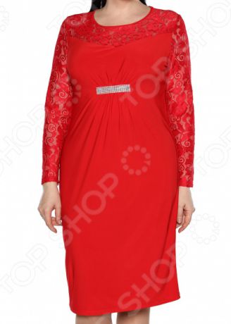 Платье Лауме-Лайн «Власть красоты». Цвет: красный