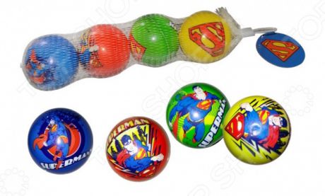 Набор мячей детских 1 Toy Superman