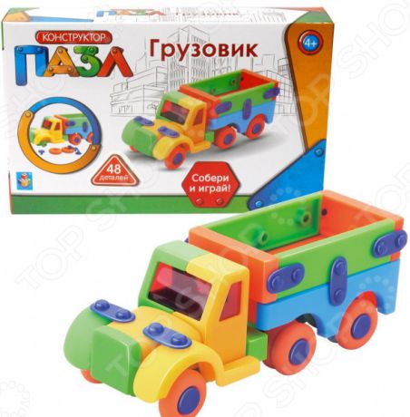 Пазл-конструктор 1 Toy «Грузовик»