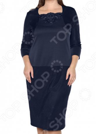 Платье Лауме-Лайн «Королевский вечер». Цвет: темно-синий