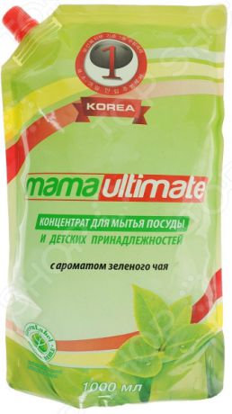 Средство для мытья посуды Mama Ultimate «Зеленый чай»