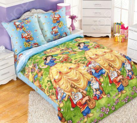 Детский комплект постельного белья Бамбино «Сказочный лес»