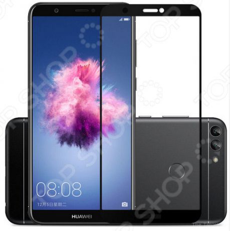 Стекло защитное skinBOX Full Screen для Huawei P Smart