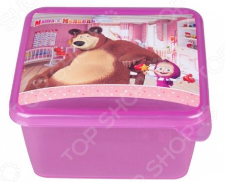 Детская емкость для хранения «Маша и Медведь» 0616002