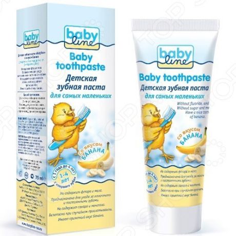 Паста зубная для детей Babyline «Банан»