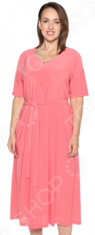 Платье Лауме-Лайн «Ласковый вечер». Цвет: коралловый