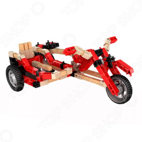 Конструктор-игрушка Engino Eco Builds «Гоночные машины с мотором»