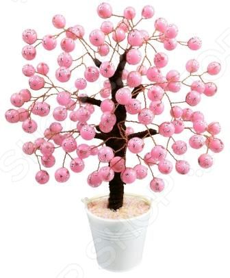 Набор для детского творчества Азбука тойс «Дерево из бусин: Розовое чудо»