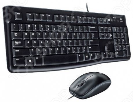 Клавиатура с мышью Logitech Desktop MK120