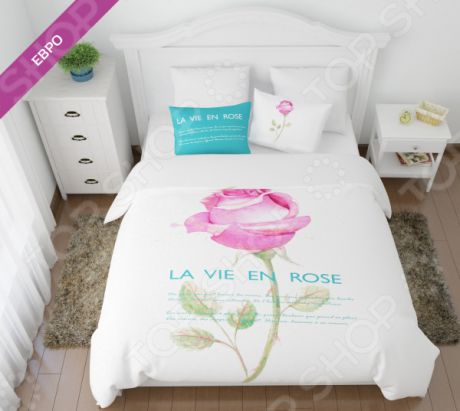 Комплект постельного белья Сирень «Жизнь в розовом цвете»
