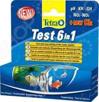 Тест-полоски для пресной воды Tetra TetraTest