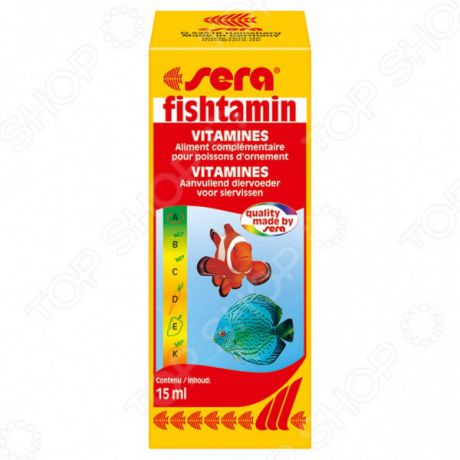 Препарат витаминный для аквариумных рыб Sera Fishtamin