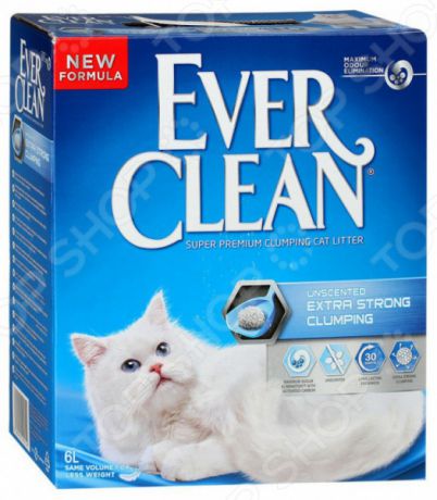 Наполнитель для кошачьего туалета Ever Clean Extra Strong Clumping Unscented 29009