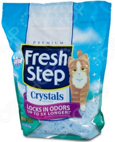 Наполнитель для кошачьего туалета Fresh Step силикагелевый