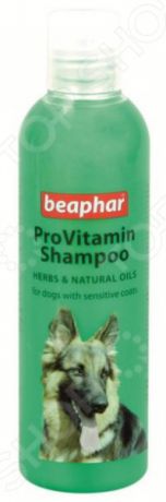 Шампунь для собак с чувствительной кожей Beaphar Pro Vitamin. Herbs&Natural Oils