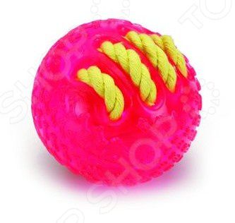 Игрушка для собак Beeztees «Мяч с вшитой веревкой» 625830