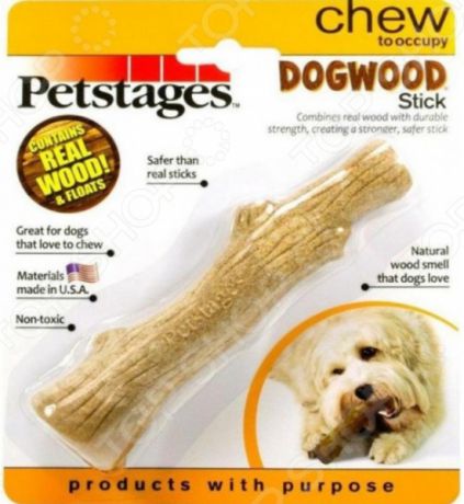 Игрушка для собак Petstages Dogwood «Палочка деревянная»