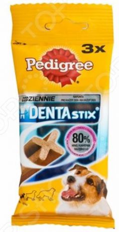 Пластинки для снятия зубного камня у собак мелких пород Pedigree 40165 Denta Stix Mini