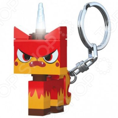 Брелок-фонарик LEGO Angry Kitty