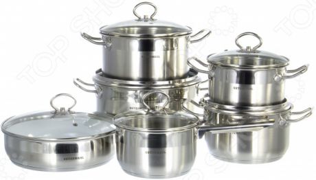 Набор посуды для готовки Guterwahl набор посуды (12) (2) GS-0117-12CERW