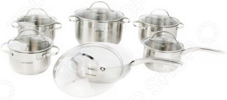 Набор посуды для готовки Guterwahl набор посуды (12) (2) GS-0129-12-CER