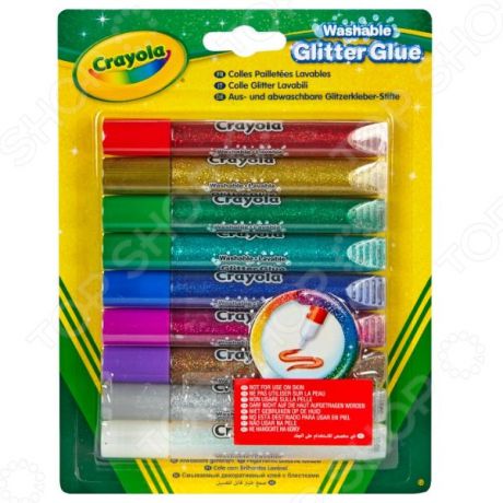 Клей с блестками Crayola 69-3527