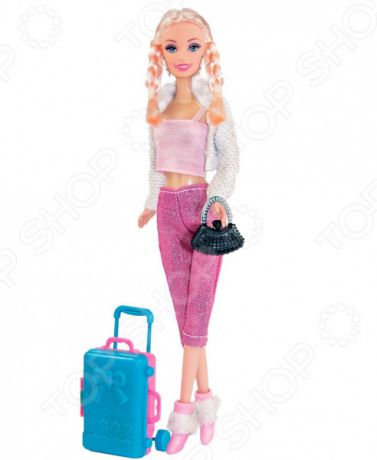 Кукла с аксессуарами Toys Lab «Блондинка с косичками. Путешественница»