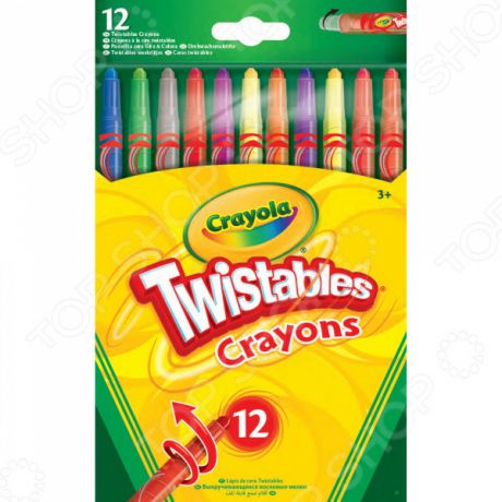 Набор восковых мелков Crayola выкручивающиеся