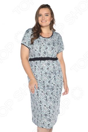 Платье Лауме-Лайн «Волшебная палитра». Цвет: бирюзовый