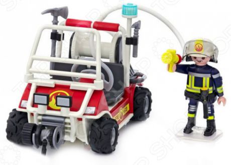 Игровой набор Playmobil «Городской Аэропорт: Пожарный квадроцикл»