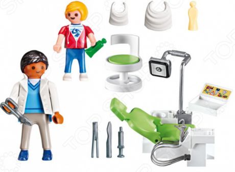 Игровой набор Playmobil «Детская клиника: Дантист с пациентом»