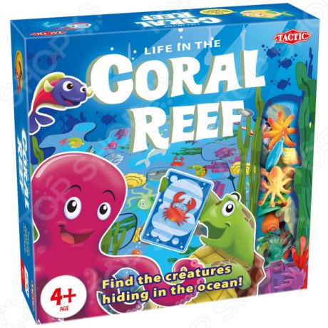 Игра настольная развивающая для детей Tactic «Коралловый риф»