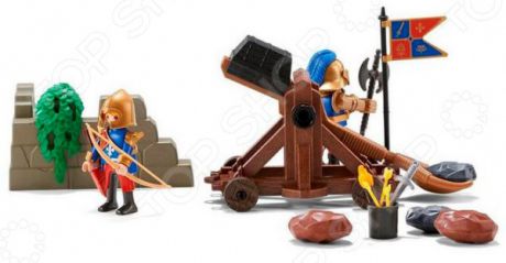 Игровой набор Playmobil «Рыцари: Катапульта рыцарей Львов»