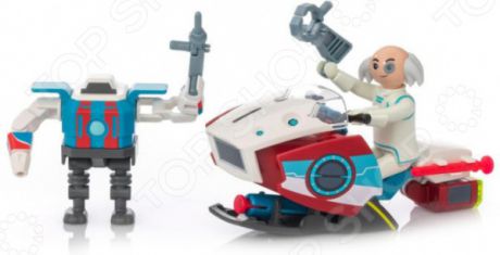 Игровой набор Playmobil «Супер4: Скайджет с Доктором Х и Робот»