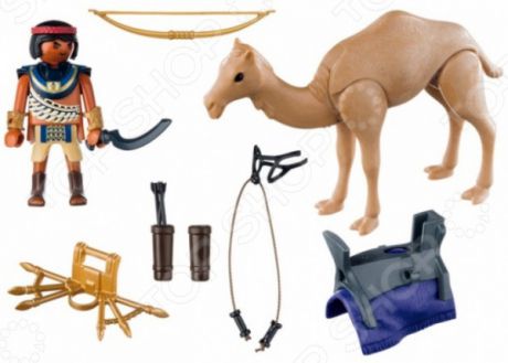Конструктор игровой Playmobil «Римляне и Египтяне: Египетский воин с верблюдом»