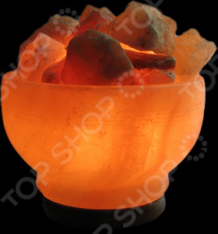 Лампа солевая Wonder Life «Огненная ваза»