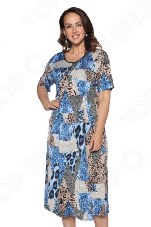 Платье Лауме-Лайн «Романтичная и счастливая». Цвет: васильковый