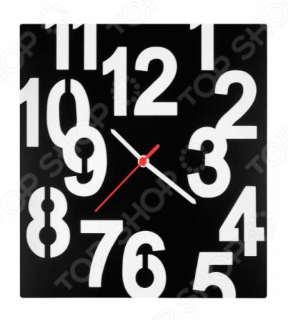 Часы настенные Miolla «Квадрат с цифрами»