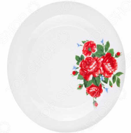 Тарелка десертная Miolla «Цветы»