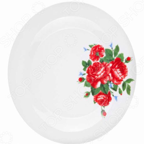 Тарелка обеденная Miolla «Цветы»