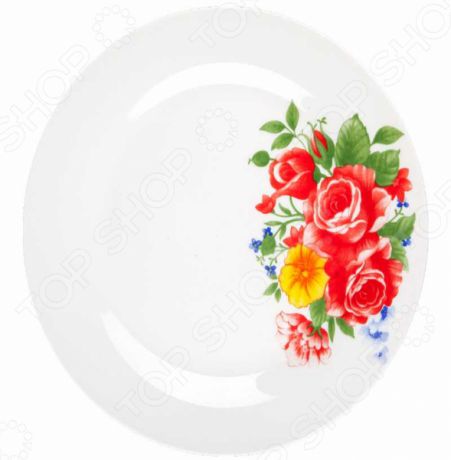 Тарелка обеденная Miolla «Цветы-2»