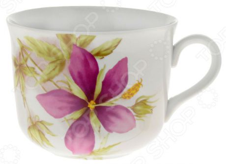 Чашка чайная Дулевский Фарфор «Ностальгия. Альпийские цветы»