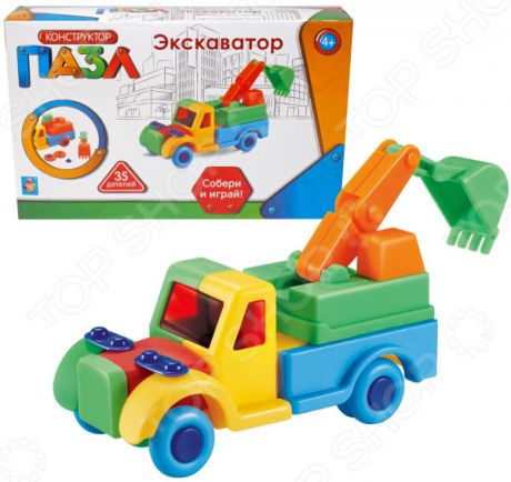Конструктор игровой для ребенка 1 Toy «Экскаватор»