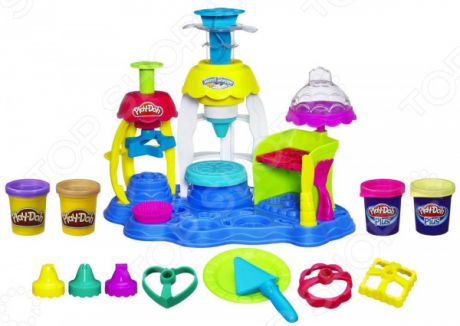 Набор пластилина игровой Hasbro Play-Doh «Фабрика пирожных»